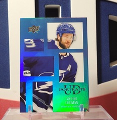 Victor Hedman 2024-25 - Ud Portraits #P-27 Upper Deck Series 1